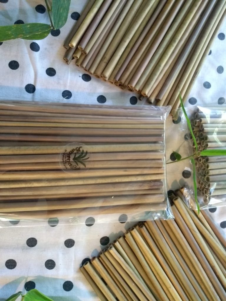 brindes canudinhos ecologicos de bambu 21 cm x o 6 mm